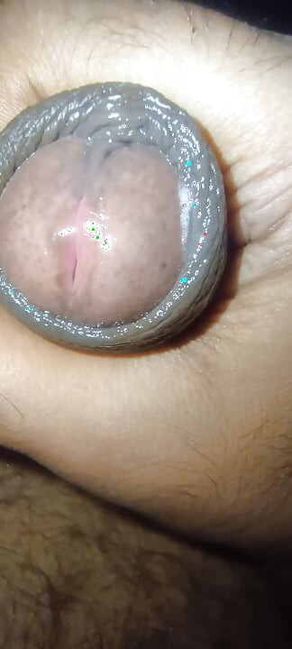 Big black thick top hard cock jerking precum rubbing loud moaning