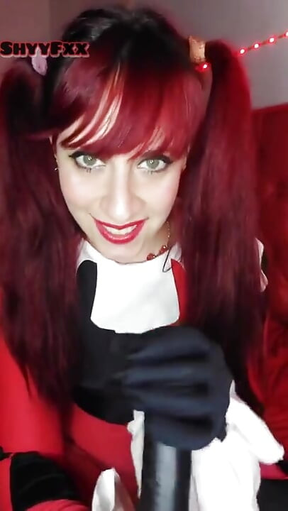 Shyyfxx Harley Quinn obchodzi swoje urodziny i prosi o mleko z JOI Odliczanie
