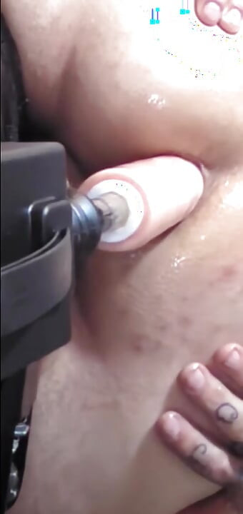 Solo male prostate milking