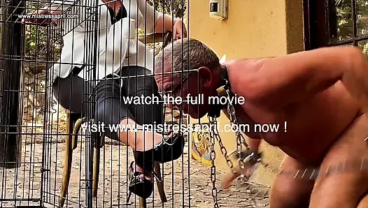 Dominatrix Mistress April - Hooked dirty slave