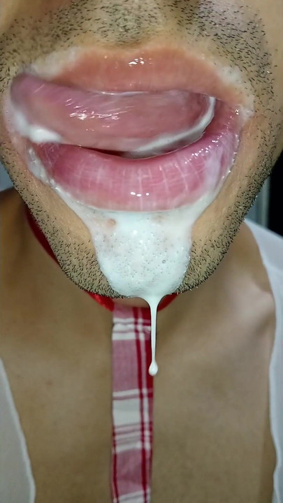 Epic moment from "Sloopy Deep Throat, Six Pack Big and Venozo, Submissive Penis"