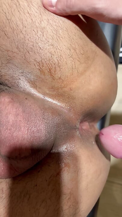 Watch How I Enjoy My Masseuse's Hairy Ass Until It Fills It with Cum