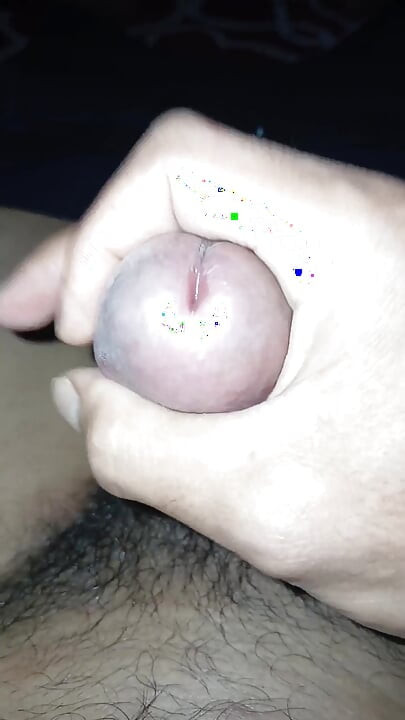 Big white cock cums on the cock until it explodes and thick cum smears the World's Largest Penis
