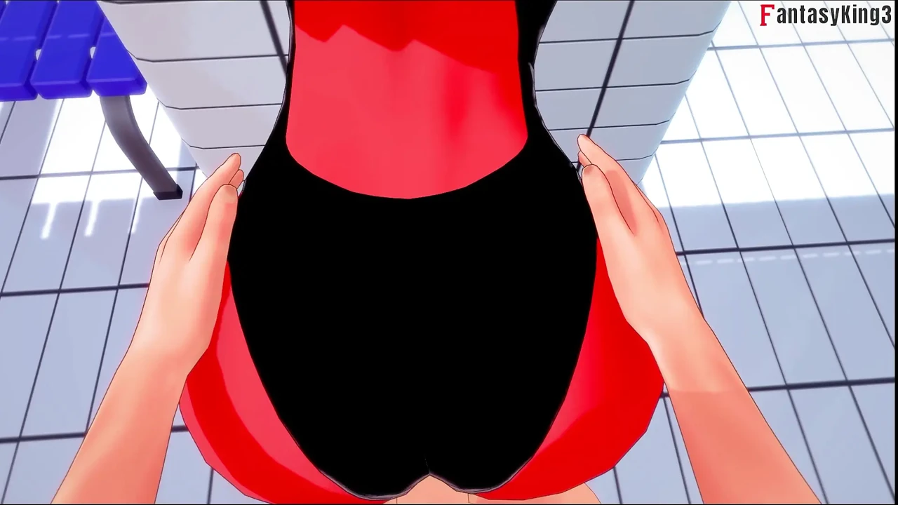 Meru the succubus Bikini POV sex