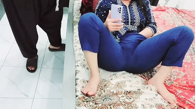 Stepsister Watching Porn On Mobile Caught And Fucked By Stepbrother With Hindi Audio