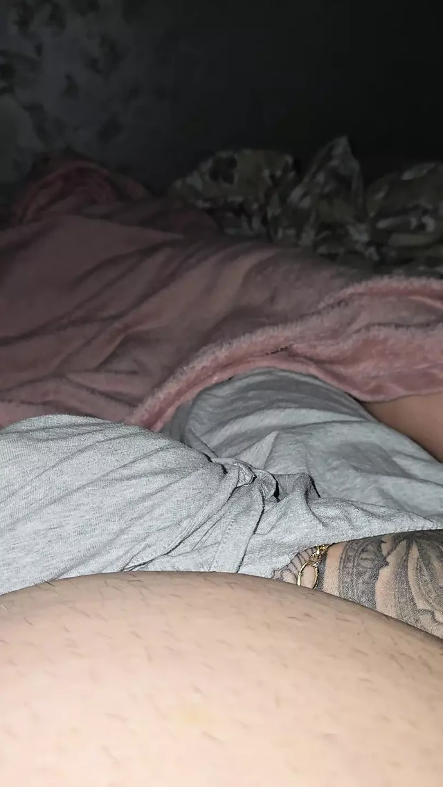 Step mom hand slip and pulled out step son dick from his panties touching his dick