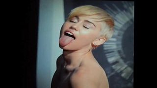 Трибьют спермы для Miley Cyrus