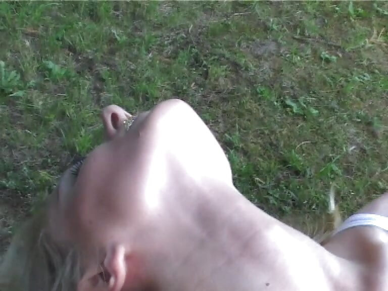 A Big Hard Cock Outdoor Doggystyle