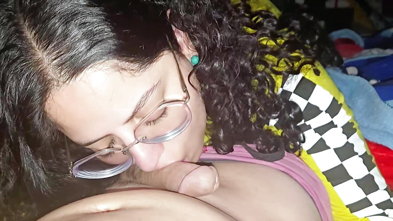 It's cold and BabyLuna939 comes to warm you up by sucking Eddie Queens' dick in this new POV where every last drop of cum is d 1