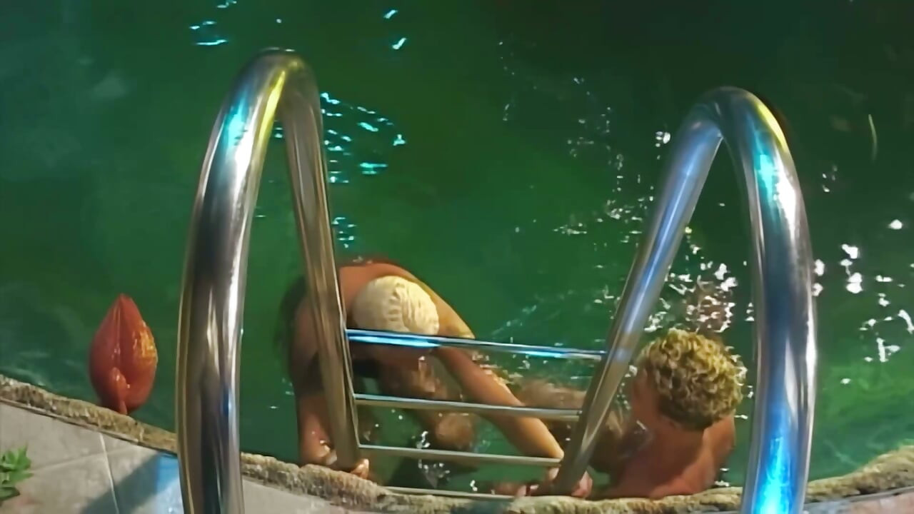 Tattooed Blonde MILF Pisses & Fucks in Steamy Shower