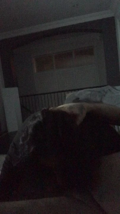 Young girl sucking older man