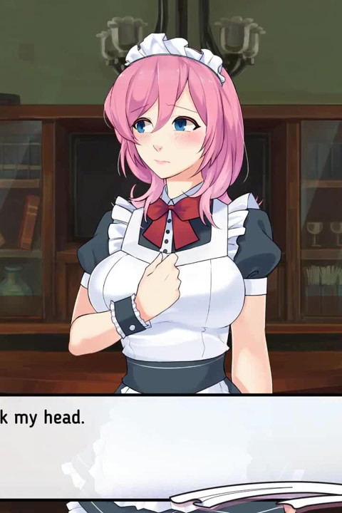 Maid Mansion: cock sucker house maid, cumshot in mouth, Hentai ep.2