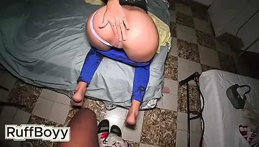 nasty whore sucks on dick
