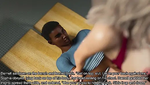 Aiden si istri dan ibu tiri yang super sange ini dientot habis-habisan - dari pemotretan sampai dia kecanduan sama kontol besar pria kulit hitam