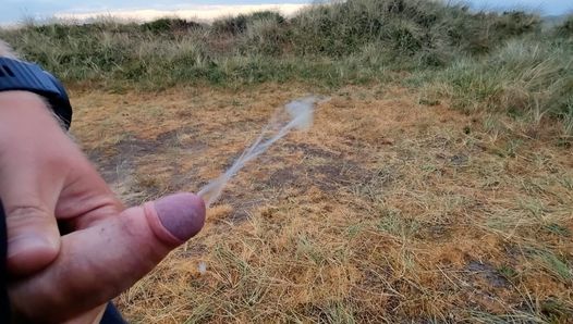 Morning Cumshot in Dansk Dunes