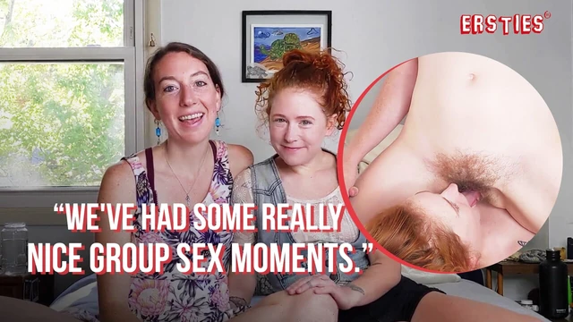 Ersties - Polyamorous Rue & Aisling Have Hot Lesbian Sex