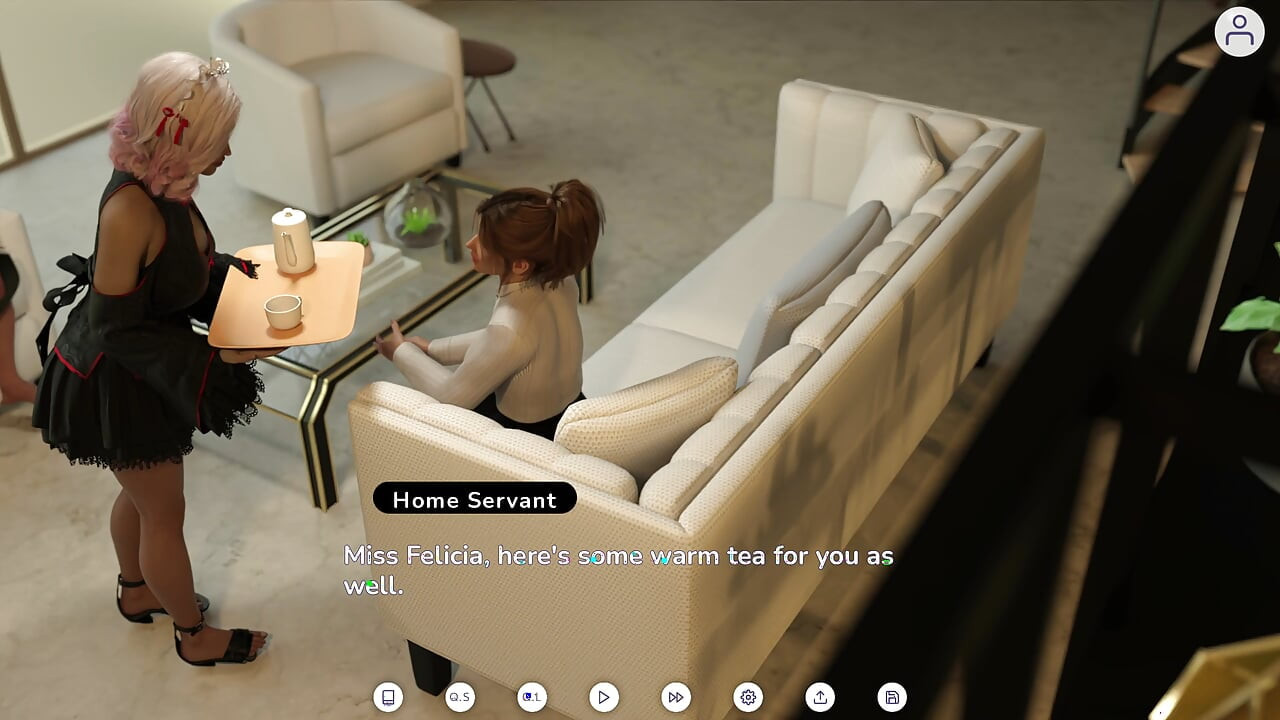 Un matrimonio volátil 4 para vender la casa, Felicia juega un juego pervertido con el cliente