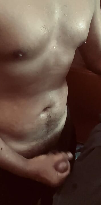 small dick Handjob after work