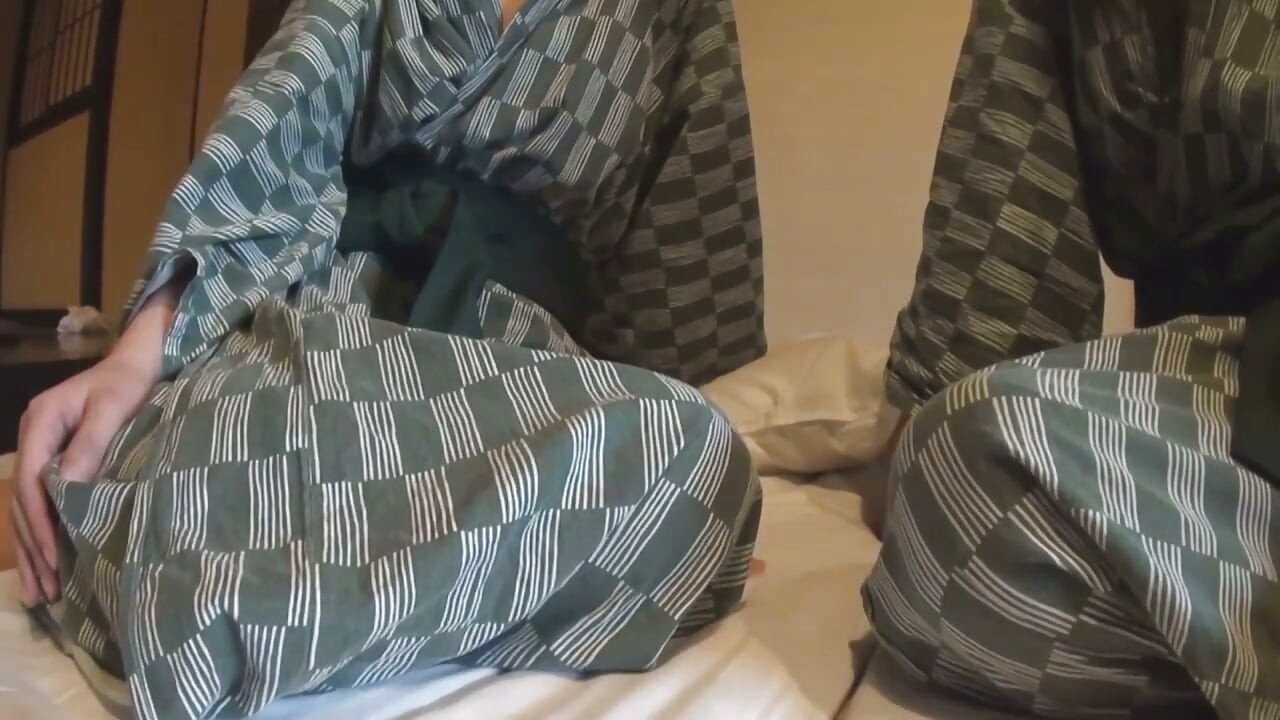 Japanese girl enjoys a big solid asian cock