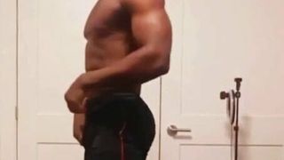 Sexy negro sexy músculo