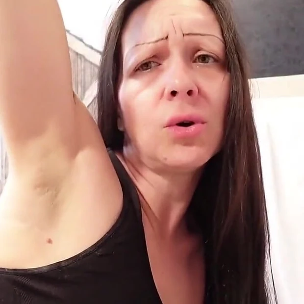 Let Me Tease You as I Lick My Armpits, Caress Them and Love Them the Way You Wish You Could Right Now.