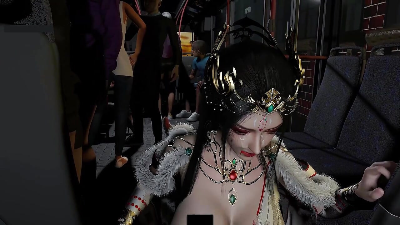 Viettely tuolla puolen: animoitu saaliin jumalatar hehku - 3D-animaatio hentai