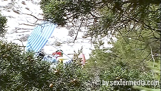 Sexy MILF Nackt Am Fkk Strand