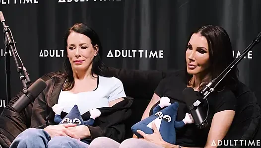 Shay Sights ve Reagan Foxx: ikizler, orta yaşlı seksi kadın patlaması ve beni de içeri al | Adult Time Podcast
