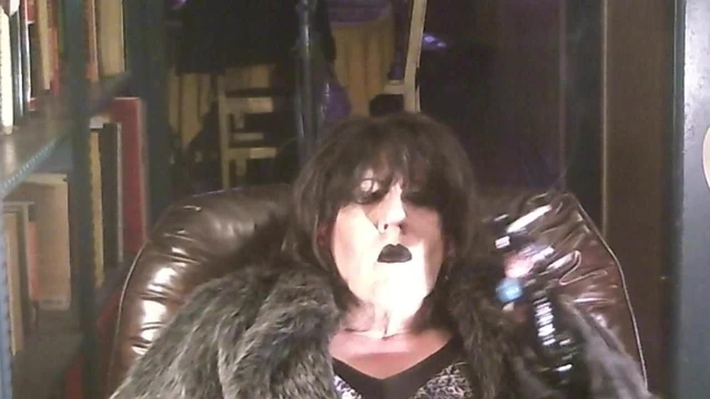 Having another smoke