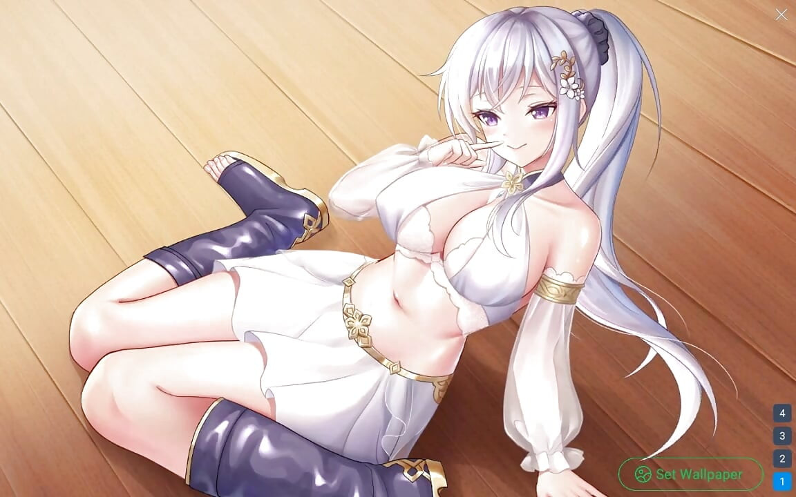 Live Waifu Wallpaper - part 13 - Loveskysan द्वारा डांसर के साथ