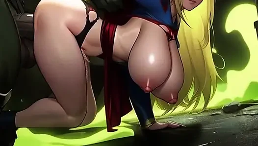 Supergirl Gets Tied Up And Toyed AGAIN