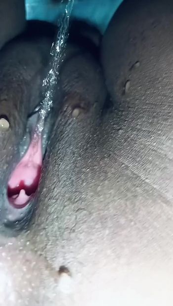 Myself pissing, enjoy my hot piss and sexy big hole pussy.