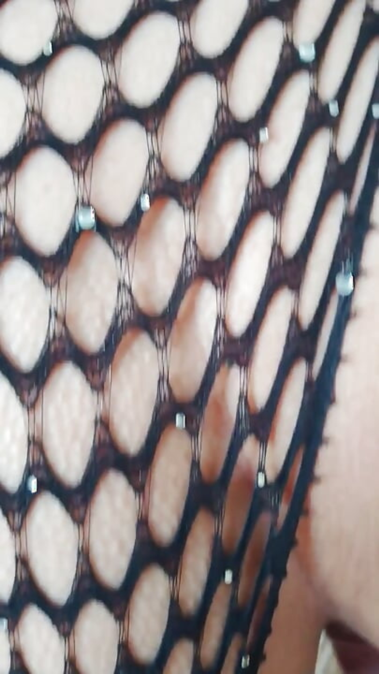 Bride in Fishnet Fucking