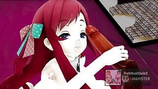 mmd r18 Sakura Party 3d hentai sexy Milf bitch want to fuck anal queen fuck king dildo play