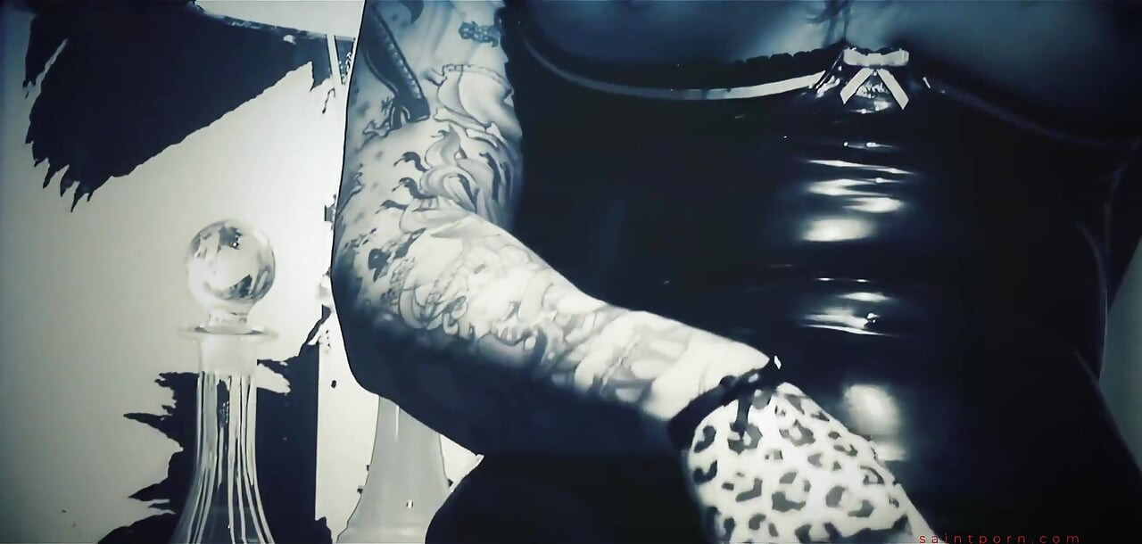 Tallulah Tease Takes a Load on Her Tattoo