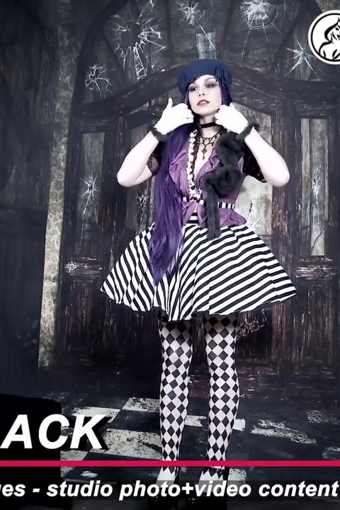 386-Backstage photoshoot Rebeka Black - Adult