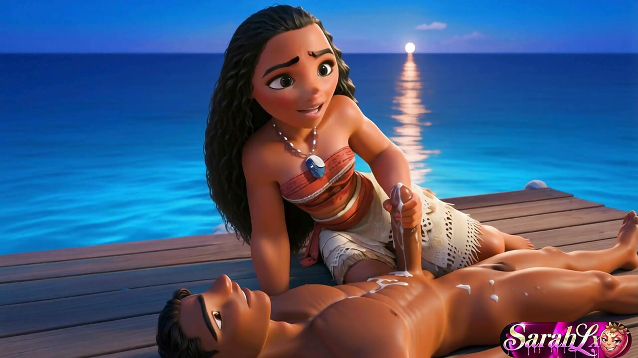 Moana's Love Story - AI Animation ASMR