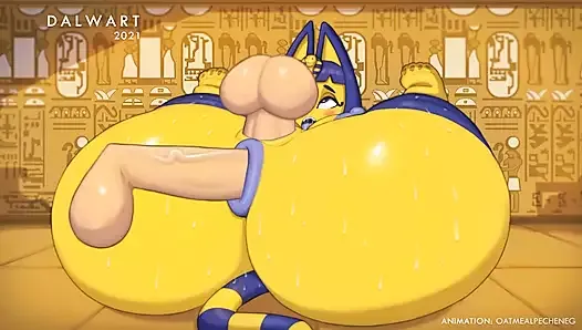 Ankha and Isabelle Crossing compilation