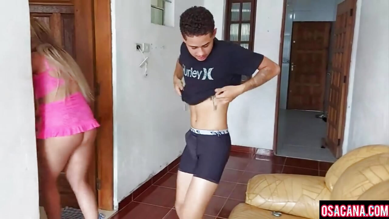 Hot Blonde Fucks with Young Amateur Motoboy