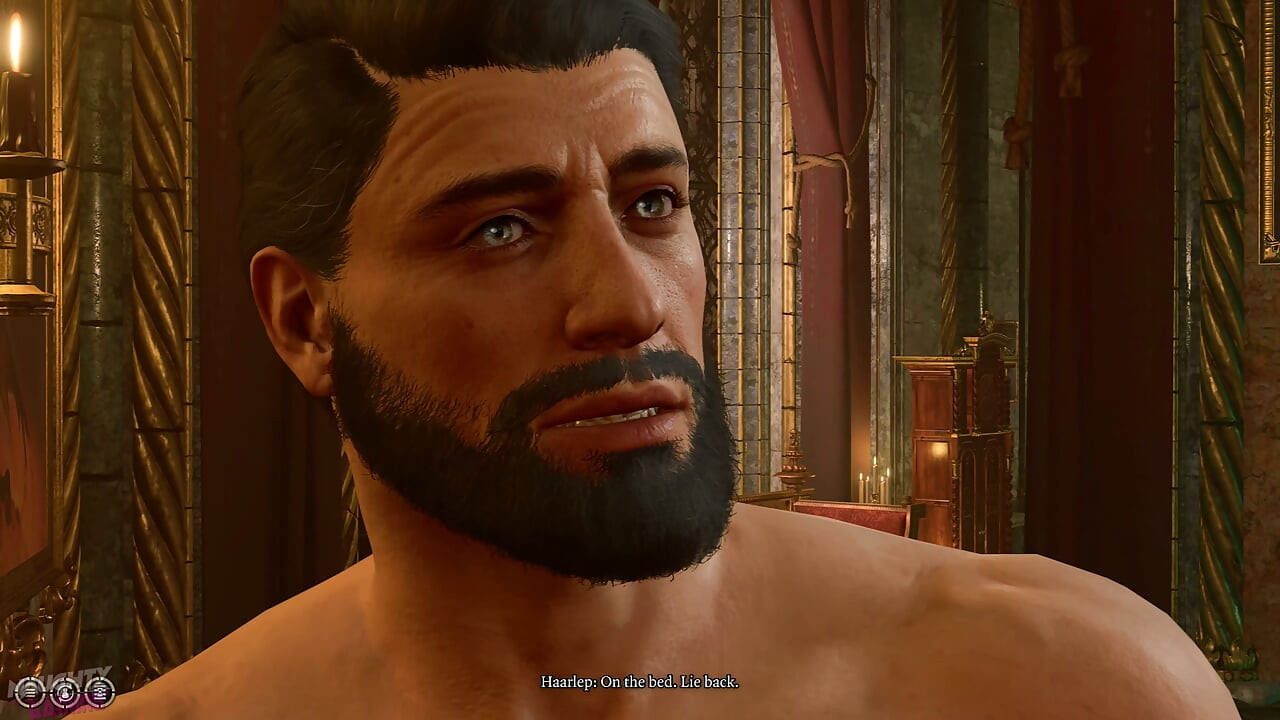 Cena de sexo com súcubo de Baldurs Gate