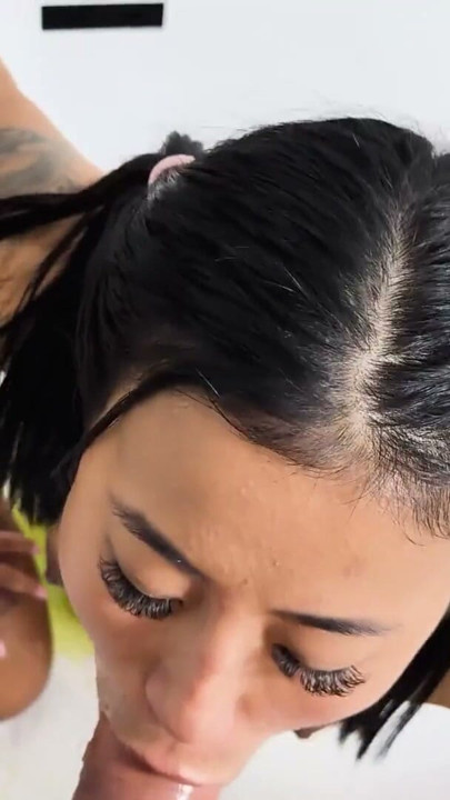 They said they were just buddies... these TWO LATINA TEENS knelt and SWALLOWED my piss between kisses | Clip 1