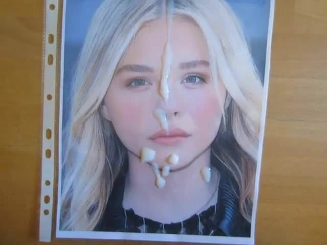Chloe Moretz cum tribute #2