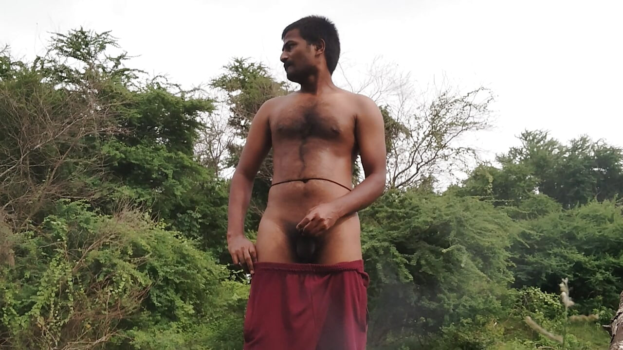 Indian XHard - Living in forest alone doing hard-core exercises