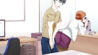 कामुक रंडी डॉक्टर की मरीज द्वारा परामर्श मेज पर चुदाई (एनीमे)