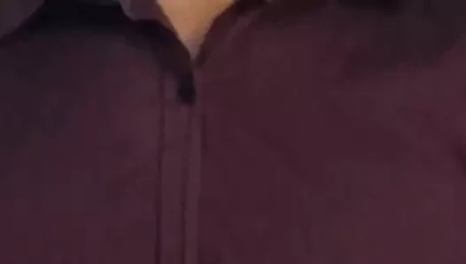 Stud man cums after work