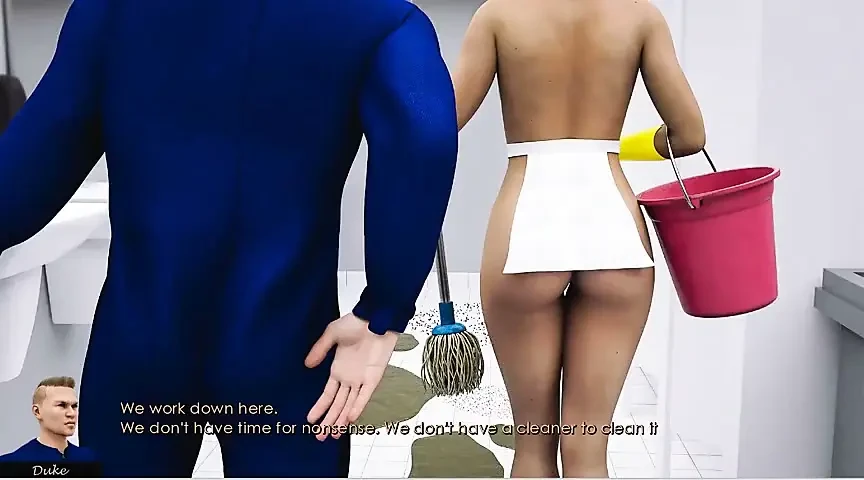 Special Request - Gameplay - Roleplay - Cleaning in Apron Only