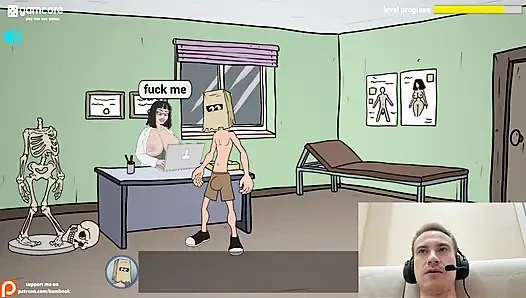 FuckerMen Hospital - Big Tits Nurse Sucks My Huge Cock  Adult Game Playthrough