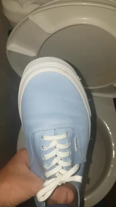 cum on my friend vans shoe