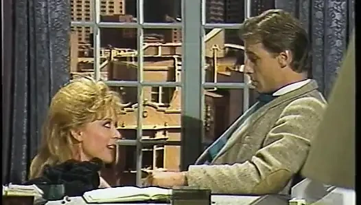 Blonde slut with a shaved pussy loves to get fucked hard by a big cock