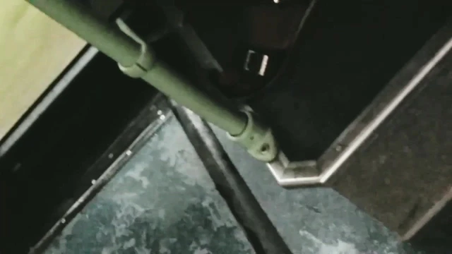 feet on bus